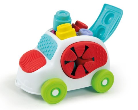 Clementoni Clemmy Autko Sensoryczne z Klockami Sorter Clementoni 17315