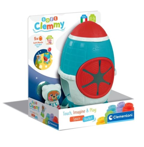 Clementoni Clemmy Rakieta Sensoryczna Sorter Clementoni 17806