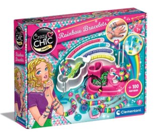 Clementoni Crazy Chic Zestaw Koralików Kolorowe Bransoletki Clementoni 78415
