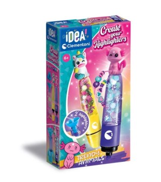 Clementoni Idea Art Zestaw Mini Fabryka Markerów Magiczne Zwierzęta Clementoni 18167