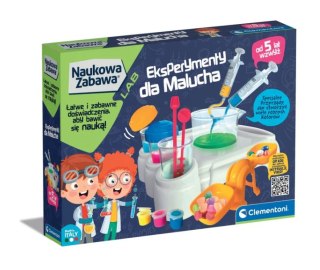 Clementoni Naukowa Zabawa Eksperymenty Dla Malucha Język Polski Clementoni 50895