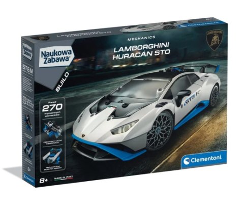 Clementoni Naukowa Zabawa Klocki Laboratorium Mechaniki Lamborghini Huracan STO Język Polski Clementoni 50917