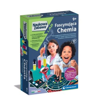 Clementoni Naukowa Zabawa Zestaw Doświadczeń Eksperymenty Fascynująca Chemia Język Polski Clementoni 50699