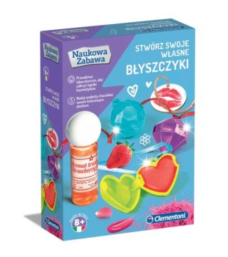 Clementoni Naukowa Zabawa Zestaw Laboratorium Błyszczyki Język Polski Clementoni 50066