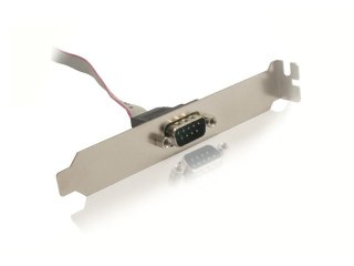 Gniazdo COM 9PIN (DB9M) na sledziu Gembird