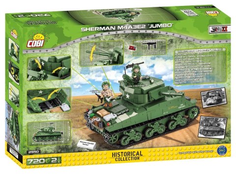 Klocki Sherman M4A3E2 Jumbo