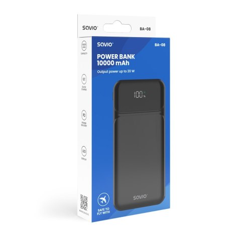 Powerbank 10000 mAh, BA-08 Savio