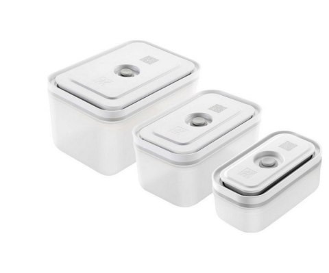 Zestaw 3 plastikowych pojemników Fresh&Save