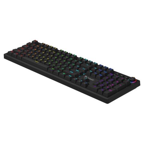 Klawiatura mechaniczna STYX Outemu Blue Hot Swap RGB Savio