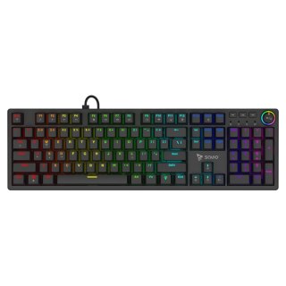 Klawiatura mechaniczna STYX Outemu Peach Silent Hot Swap RGB Savio