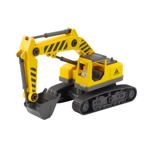 LEAN Toys Ciężarówka Laweta Do Skręcania DIY Koparka Gąsienicowa Światła Dźwięki