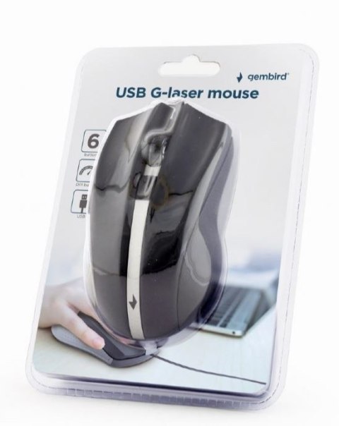 Mysz USB z G-laserowym sensorem Gembird