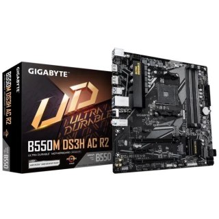 Płyta główna B550M DS3H AC R2 AM4 4DDR4 HDMI/DVI mATX Gigabyte