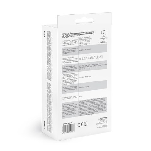 Powerbank 30000 mAh, BA-11 Savio