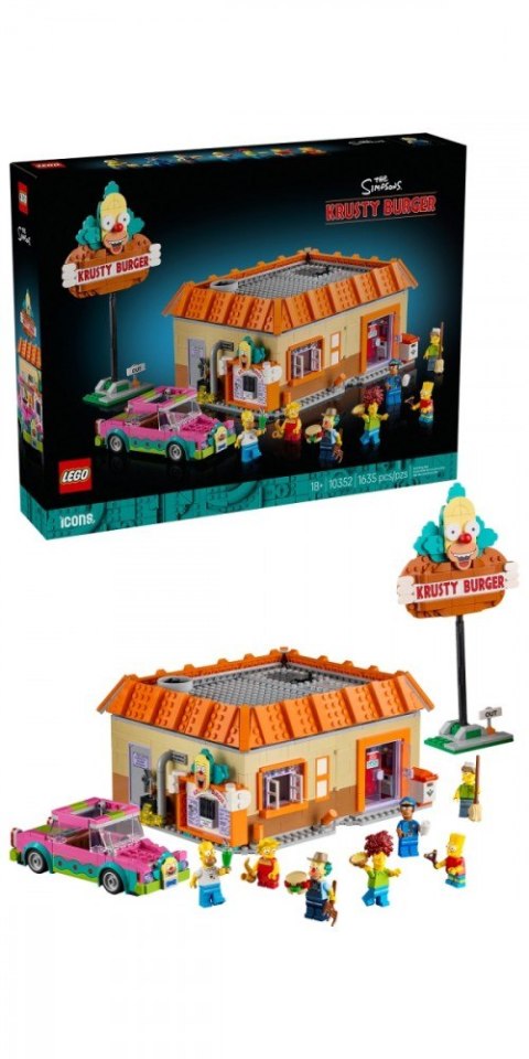 Klocki Icons 10352 The Simpsons: Krusty Burger LEGO