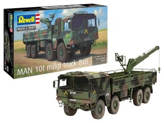 Model plastikowy Ciężarówka Man 10T Milgl 8x8 1/35