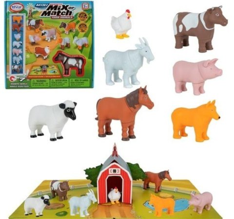 Zestaw Malblo Magnetic Mini Zwierzęta z gospodarstwa