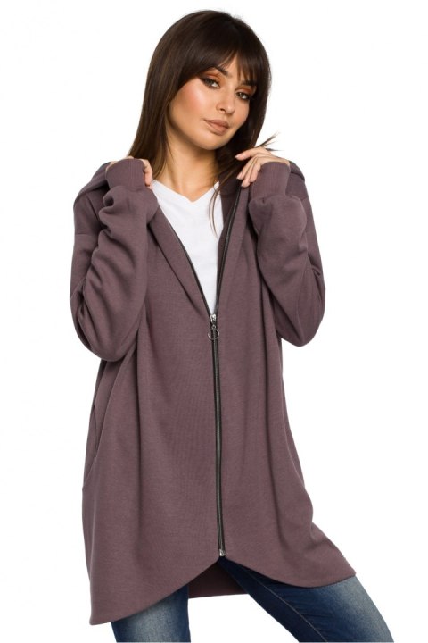 Bluza Damska Model B054 Brown - BeWear Bluza Damska Model B054 Brown - BeWear