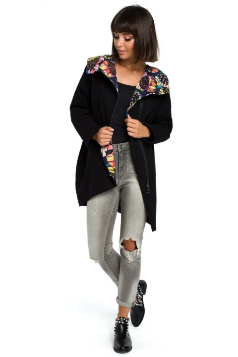 Bluza Damska Model B091 Black - BeWear Bluza Damska Model B091 Black - BeWear