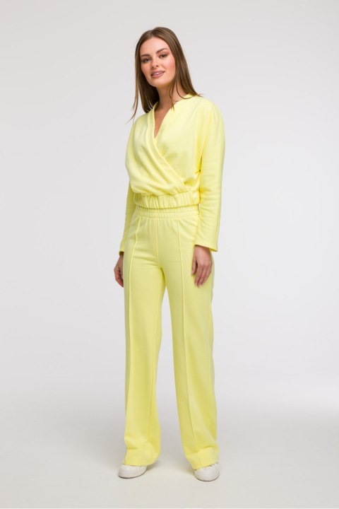 Bluza Damska Model B292 Cytryna - BeWear Bluza Damska Model B292 Cytryna - BeWear