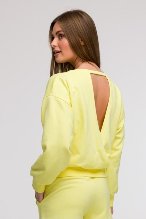 Bluza Damska Model B293 Cytryna - BeWear Bluza Damska Model B293 Cytryna - BeWear