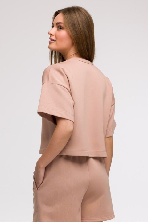 Bluza Damska Model B294 Mocca - BeWear Bluza Damska Model B294 Mocca - BeWear