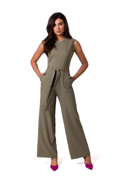 Kombinezon Model B256 Oliwka - BeWear Kombinezon Model B256 Oliwka - BeWear