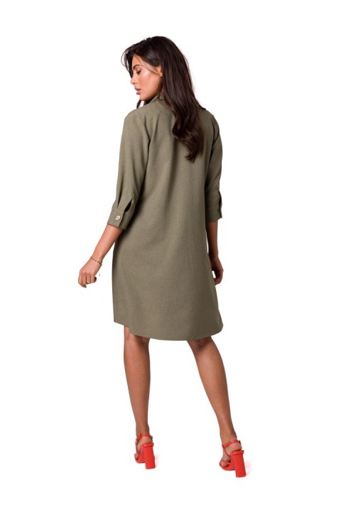Sukienka Model B257 Oliwka - BeWear Hurtownia odzieży on-line, moda damska, bielizna i obuwie dla kobiet - Matterhorn.pl Sukienka Model B257 Oliwka - BeWear Hurtownia odzieży on-line, moda damska, bielizna i obuwie dla kobiet - Matterhorn.pl