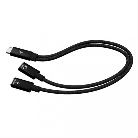 Kabel rozdzielający USB-C Audio/Data Power Delivery 100W