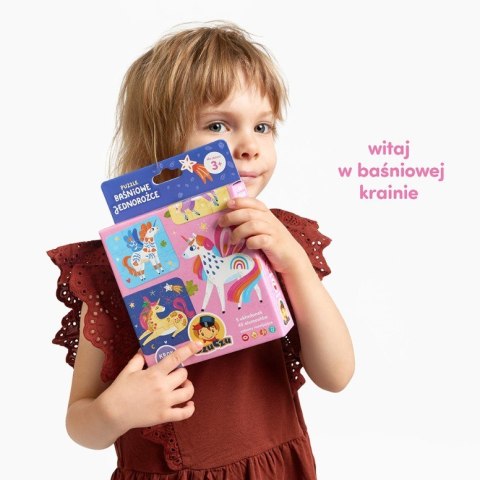 Puzzle - Baśniowe jednorożce