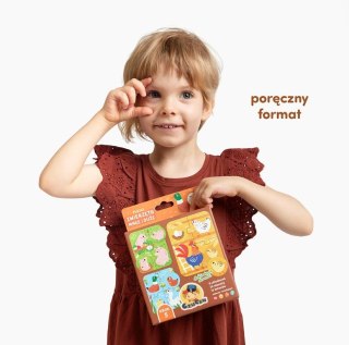 Puzzle zwierzęta małe i duże