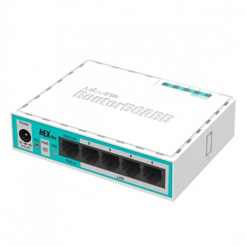 Router xDSL 1xWAN 4xLAN RB750r2 Mikrotik