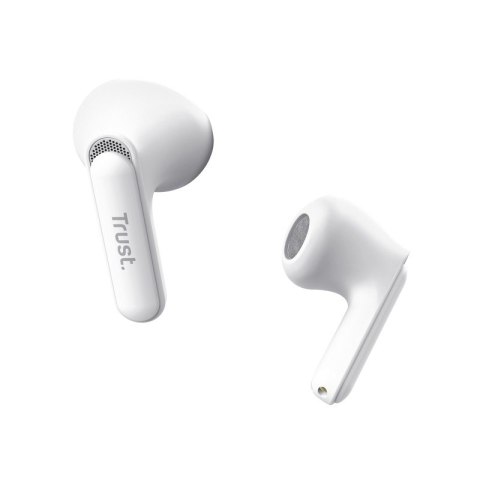Słuchawki earbuds Yavi Bluetooth ENC białe Trust