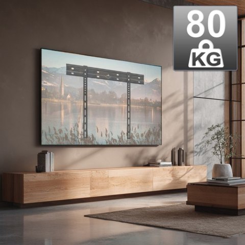 Ultra płaski uchwyt ścienny MC-123 MAX VESA 600x400 80kg