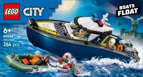 Klocki City 60456 Pościg łodzią policyjną LEGO