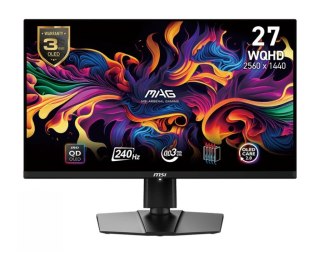 Monitor 26.5 cala MAG 271QPX QD-OLED E2 LED/WQHD/FLAT/240Hz/czarny MSI