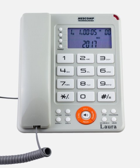 Telefon przewodowy Mescomp MT-816 Laura