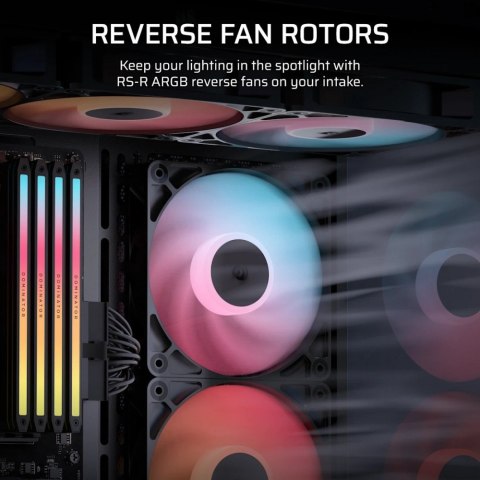 Wentylator RS120-R ARGB 120mm 3-pak