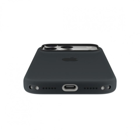 Etui silikonowe z MagSafe do iPhonea 17 Pro - czarne