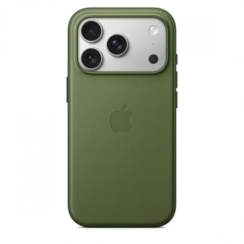 Etui z tkaniny TechWoven z MagSafe do iPhonea 17 Pro - zielone