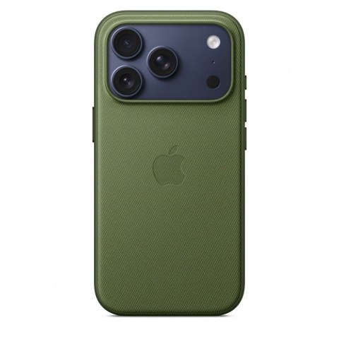 Etui z tkaniny TechWoven z MagSafe do iPhonea 17 Pro - zielone