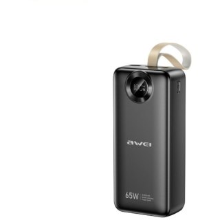 Powerbank Awei PA-34 30000mAh 65W Fast charging Czarny