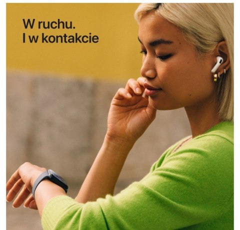 Watch SE 3 GPS koperta 44 mm z aluminium w kolorze księżycowej poświaty, pasek sportowy w kolorze księżycowej poświaty - rozmiar Apple