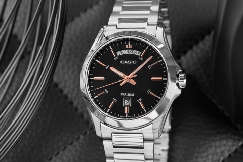 Zegarek Męski CASIO MTP-1370D-1A2VDF + BOX
