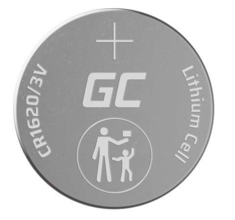 Bateria Guzikowa Litowa 10x CR1620 3V 70mAh