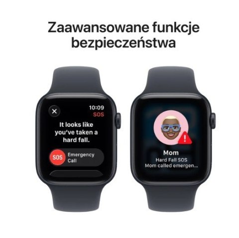 Watch SE 3 GPS+Cellular koperta 44 mm z aluminium w kolorze północy, pasek sportowy w kolorze północy - rozmiar S/M