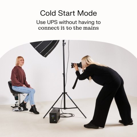 Zasilacz awaryjny UPS 480W/850VA modyfikowana sinusoida