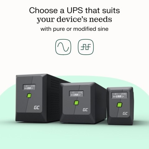 Zasilacz awaryjny UPS 600W/1000VA modyfikowana sinusoida