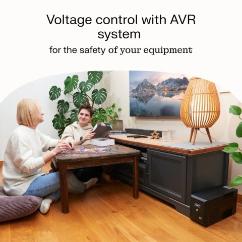 Zasilacz awaryjny UPS 600W/1000VA modyfikowana sinusoida