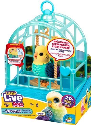 Figurka interaktywna Little Live Pets Mój prawdziwy ptaszek